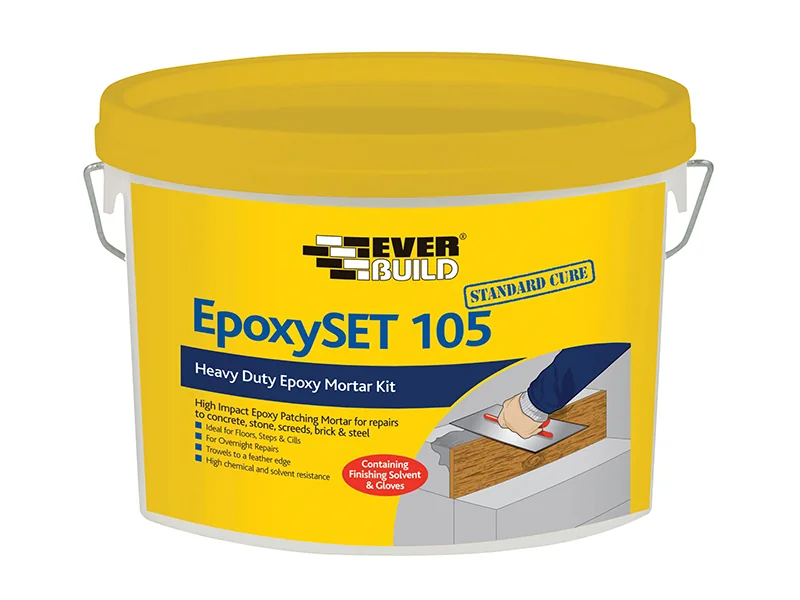 Everbuild Sika EpoxySET 105 Standard Cure 14kg - 490405 - Pack of 1-24