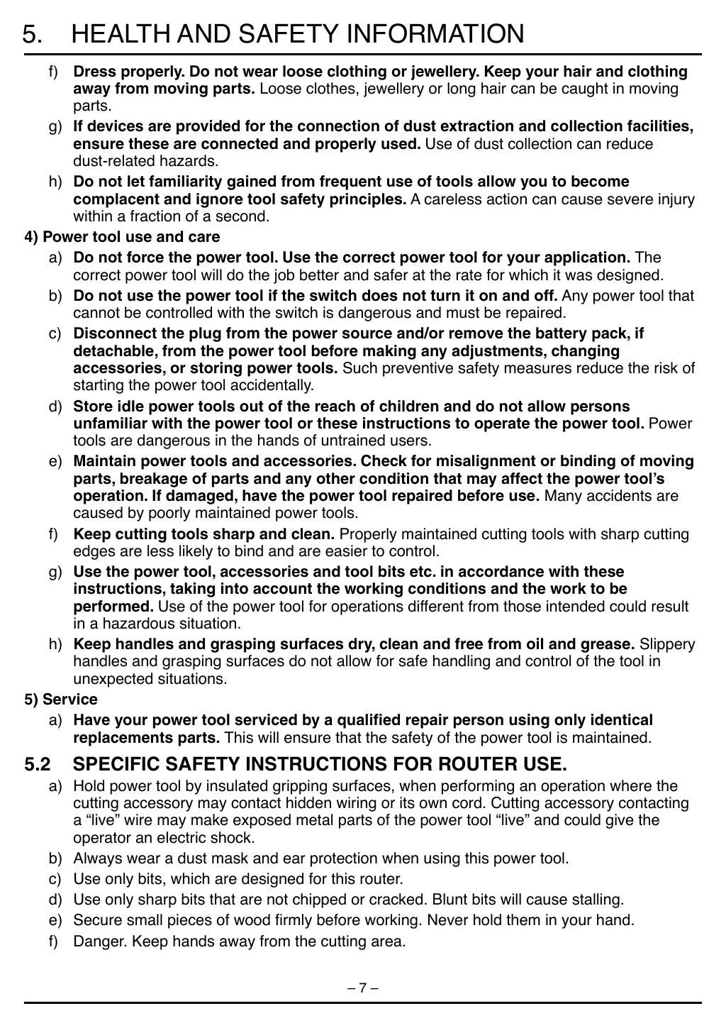 Datasheet page 7